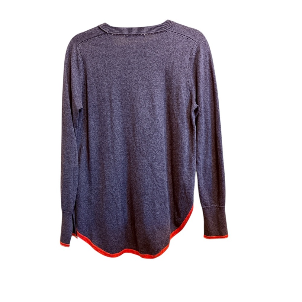 Zaket & Plover Cotton and Cashmere Novelty Heart Sweater sz S - Picture 6 of 10